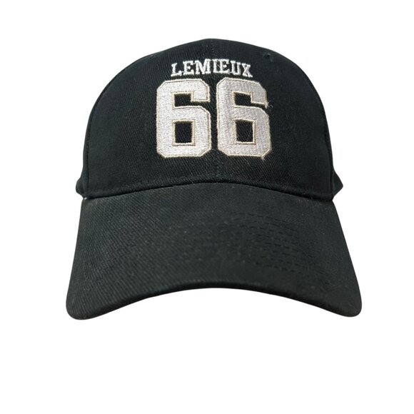Mario Lemieux #66 Pittsburgh Penguins Vintage Strapback Hat Cap NHL Hockey Y2K - Picture 2 of 11